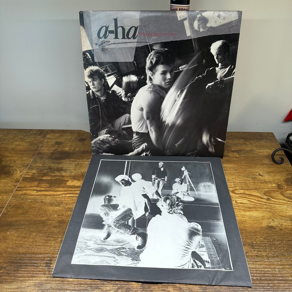 a-ha Hunting High and Low Vinyl LP 1985 RCA Music Service R-114779 Take On Me